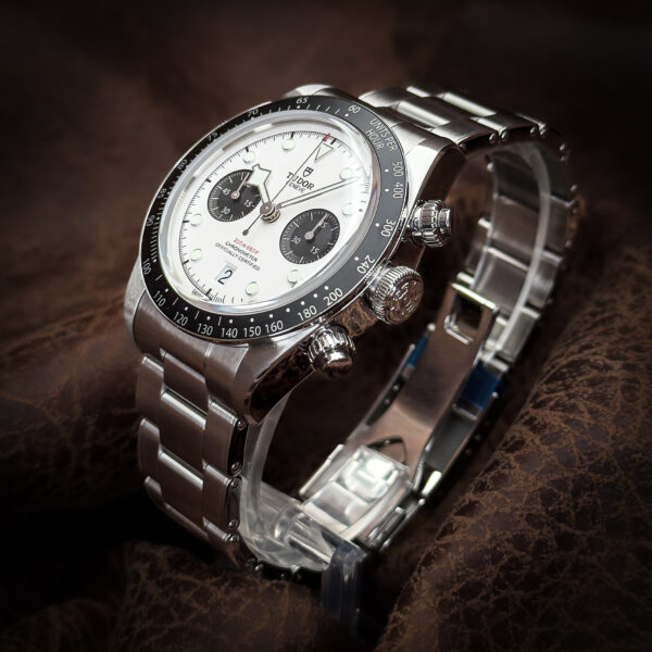 IMG_8054 Tudor Black Bay Chrono "Panda" White Dial Ref. 79360N 41mm 2025 Full Set Box & Papers Warranty