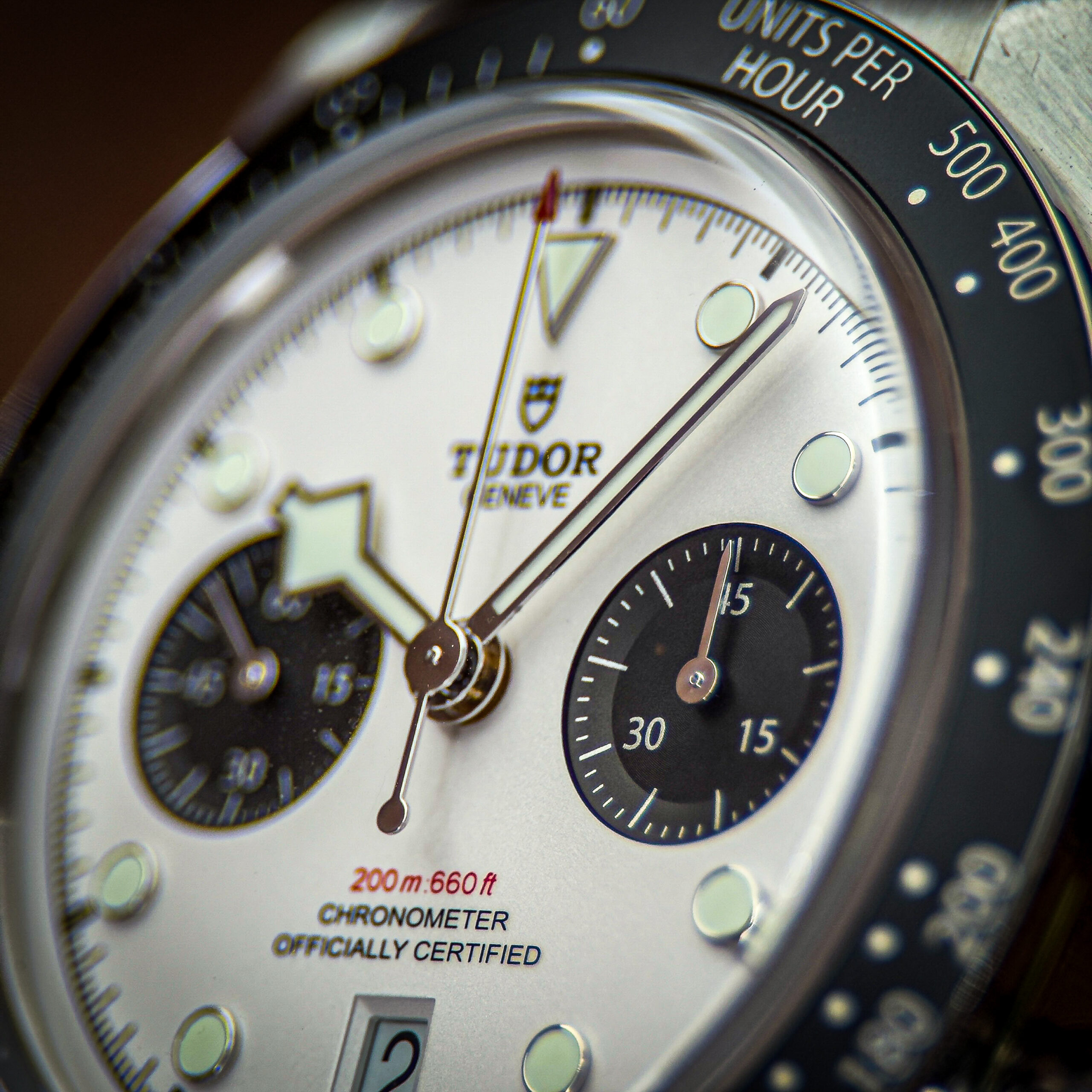 Close up picture of Rolex Watch